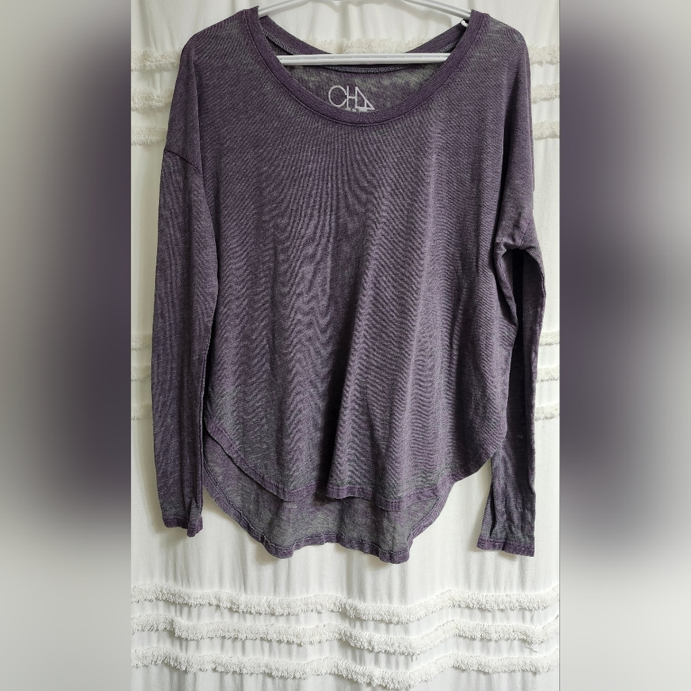 Chaser Purple Long Sleeve Top.
